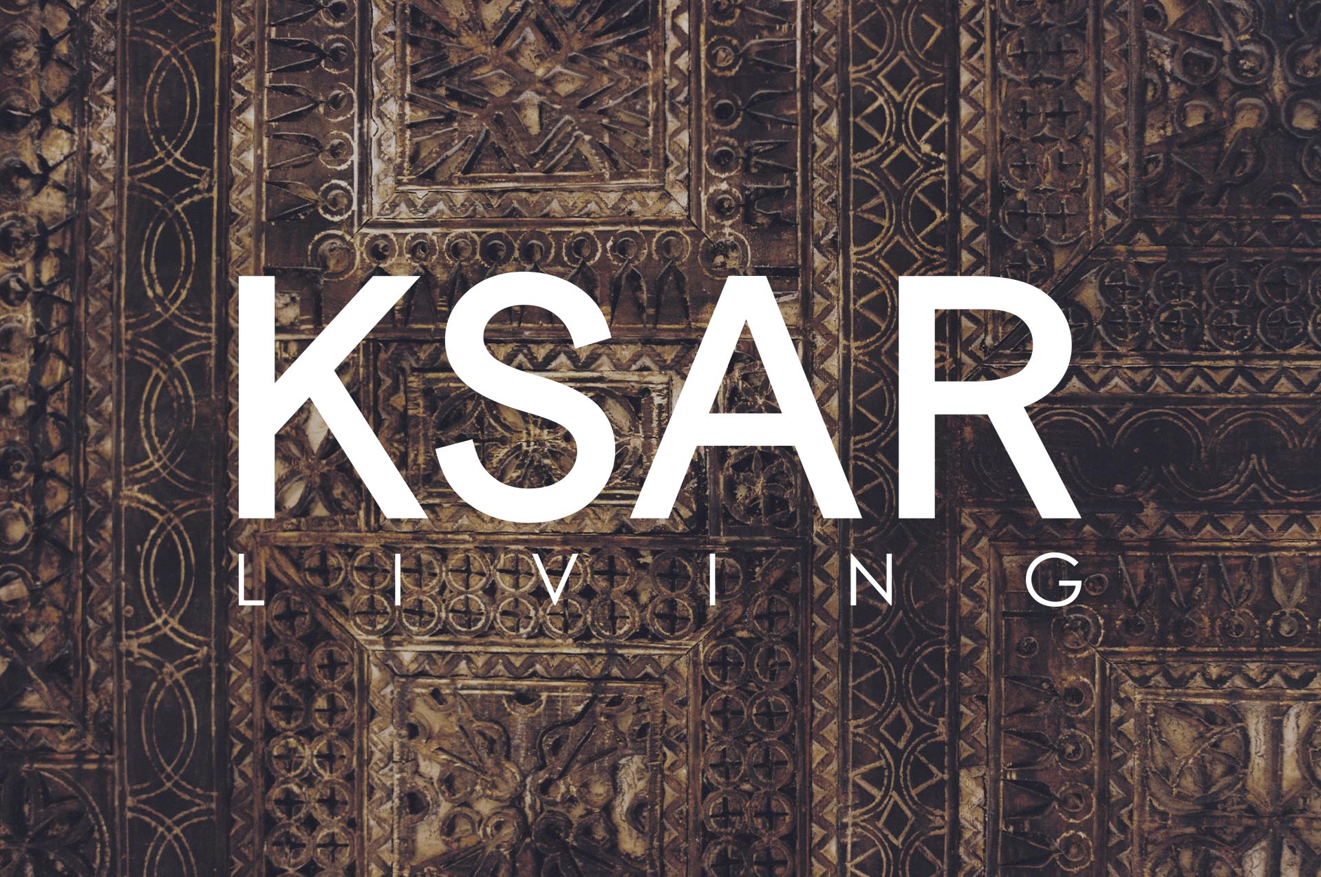 Ksar Living <h5>Brand Identity / Print<h5>